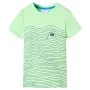 Camiseta infantil verde neón 116 de , Camisetas para niños - Ref: Foro24-12316, Precio: 8,12 €, Descuento: %