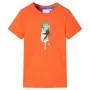 Camiseta infantil naranja oscuro 128 de , Camisetas para niños - Ref: Foro24-12377, Precio: 8,19 €, Descuento: %