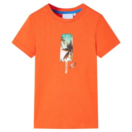 Dark orange children's t-shirt 104 by , Kids T-shirts - Ref: Foro24-12375, Price: 8,28 €, Discount: %