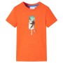 Dark orange children's t-shirt 104 by , Kids T-shirts - Ref: Foro24-12375, Price: 8,28 €, Discount: %