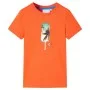 Dunkelorangefarbenes Kinder-T-Shirt 104 von , Kinder-T-Shirts - Ref: Foro24-12375, Preis: 8,19 €, Rabatt: %