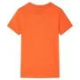 Dunkelorangefarbenes Kinder-T-Shirt 104 von , Kinder-T-Shirts - Ref: Foro24-12375, Preis: 8,19 €, Rabatt: %