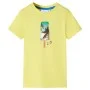 Yellow children's t-shirt 104 by , Kids T-shirts - Ref: Foro24-12380, Price: 8,19 €, Discount: %