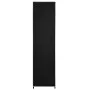 Schwarzer Schrank mit 4 Fächern, 175x45x170 cm. von vidaXL, Kleiderschränke - Ref: Foro24-282445, Preis: 58,08 €, Rabatt: %