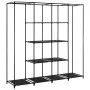 Schwarzer Schrank mit 4 Fächern, 175x45x170 cm. von vidaXL, Kleiderschränke - Ref: Foro24-282445, Preis: 58,08 €, Rabatt: %