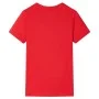 Camiseta infantil rojo 140 de , Camisetas para niños - Ref: Foro24-12543, Precio: 8,24 €, Descuento: %