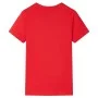 Camiseta infantil rojo 116 de , Camisetas para niños - Ref: Foro24-12541, Precio: 8,24 €, Descuento: %