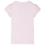Zartrosa Kinder-T-Shirt mit Flügelärmeln 92 von , Kinder-T-Shirts - Ref: Foro24-10829, Preis: 8,32 €, Rabatt: %