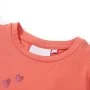 Children's coral ruffle sleeve t-shirt 140 by , Kids T-shirts - Ref: Foro24-10628, Price: 8,45 €, Discount: %