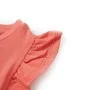 Children's coral ruffle sleeve t-shirt 140 by , Kids T-shirts - Ref: Foro24-10628, Price: 8,45 €, Discount: %
