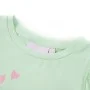 Weiches grünes Kinder-T-Shirt mit Rüschenärmeln 128 von , Kinder-T-Shirts - Ref: Foro24-10637, Preis: 8,45 €, Rabatt: %