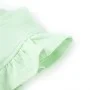 Weiches grünes Kinder-T-Shirt mit Rüschenärmeln 128 von , Kinder-T-Shirts - Ref: Foro24-10637, Preis: 8,45 €, Rabatt: %