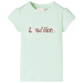 Soft Green Cap Sleeve Children's T-shirt 128 by , Kids T-shirts - Ref: Foro24-10642, Price: 8,12 €, Discount: %
