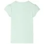 Weiches grünes Kinder-T-Shirt mit Flügelärmeln 128 von , Kinder-T-Shirts - Ref: Foro24-10642, Preis: 8,12 €, Rabatt: %