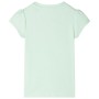 Weiches grünes Kinder-T-Shirt mit Flügelärmeln 104 von , Kinder-T-Shirts - Ref: Foro24-10640, Preis: 8,20 €, Rabatt: %