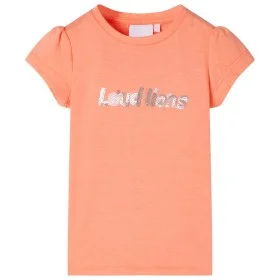 Neonoranges Kinder-T-Shirt mit Flügelärmeln 116 von , Kinder-T-Shirts - Ref: Foro24-10656, Preis: 8,12 €, Rabatt: %