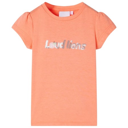 Neonorange 92 Kinder-T-Shirt mit Flügelärmeln von , Kinder-T-Shirts - Ref: Foro24-10654, Preis: 8,20 €, Rabatt: %