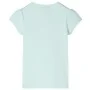 Children's cap sleeve t-shirt light mint 116 by , Kids T-shirts - Ref: Foro24-10836, Price: 8,24 €, Discount: %