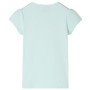 Kinder-T-Shirt mit Flügelärmeln, hellmintfarben, 116 von , Kinder-T-Shirts - Ref: Foro24-10836, Preis: 8,32 €, Rabatt: %