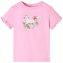 Knallrosa Kurzarm-T-Shirt für Kinder 128 von , Kinder-T-Shirts - Ref: Foro24-10682, Preis: 8,32 €, Rabatt: %