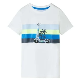 Ecrufarbenes Kinder-T-Shirt 140 von , Kinder-T-Shirts - Ref: Foro24-11928, Preis: 8,24 €, Rabatt: %