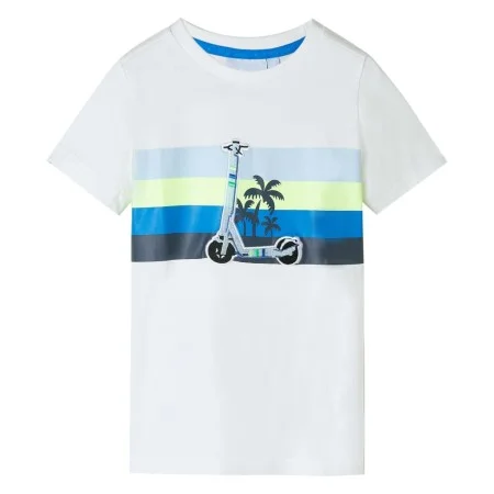 Ecru children's t-shirt 140 by , Kids T-shirts - Ref: Foro24-11928, Price: 8,24 €, Discount: %