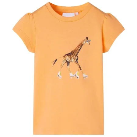 Camiseta infantil naranja 116 de , Camisetas para niños - Ref: Foro24-10571, Precio: 8,52 €, Descuento: %