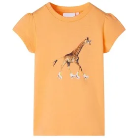Orangefarbenes Kinder-T-Shirt 140 von , Kinder-T-Shirts - Ref: Foro24-10573, Preis: 8,52 €, Rabatt: %