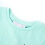 Helles Aquamarin-Kinder-T-Shirt 128 von , Kinder-T-Shirts - Ref: Foro24-10567, Preis: 8,60 €, Rabatt: %