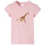 Light pink children's t-shirt 140 by , Kids T-shirts - Ref: Foro24-10578, Price: 8,52 €, Discount: %