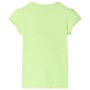 Neon yellow children's t-shirt 116 by , Kids T-shirts - Ref: Foro24-10711, Price: 8,54 €, Discount: %