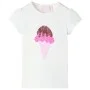 Camiseta infantil color crudo 140 de , Camisetas para niños - Ref: Foro24-10718, Precio: 8,45 €, Descuento: %