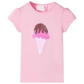 Bright pink children's t-shirt 92 by , Kids T-shirts - Ref: Foro24-10724, Price: 8,45 €, Discount: %