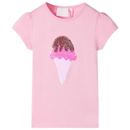 Camiseta infantil rosa chillón 92 de , Camisetas para niños - Ref: Foro24-10724, Precio: 8,54 €