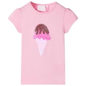 Bright pink children's t-shirt 116 by , Kids T-shirts - Ref: Foro24-10726, Price: 8,45 €, Discount: %