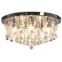 Ceiling lamp with round silver crystals 4 G9 bulbs by vidaXL, Lamps - Ref: Foro24-281583, Price: 87,20 €, Discount: %