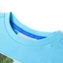Camiseta infantil aguamarina 128 de , Camisetas para niños - Ref: Foro24-11762, Precio: 8,19 €, Descuento: %