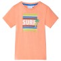 Camiseta infantil naranja neón 140 de , Camisetas para niños - Ref: Foro24-11783, Precio: 8,20 €, Descuento: %