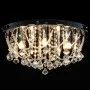Ceiling lamp with round silver crystals 4 G9 bulbs by vidaXL, Lamps - Ref: Foro24-281583, Price: 87,20 €, Discount: %