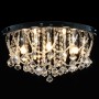 Deckenleuchte mit runden silbernen Kristallen, 4 G9-Glühbirnen von vidaXL, Lampen - Ref: Foro24-281583, Preis: 88,80 €, Rabat...