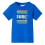 Camiseta infantil azul chillón 140 de , Camisetas para niños - Ref: Foro24-11788, Precio: 8,12 €, Descuento: %