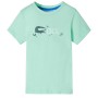 Hellgrünes kurzärmeliges Kinder-T-Shirt 104 von , Kinder-T-Shirts - Ref: Foro24-12090, Preis: 8,13 €, Rabatt: %