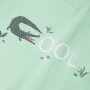 Camiseta infantil de manga corta verde claro 104 de , Camisetas para niños - Ref: Foro24-12090, Precio: 8,13 €