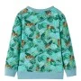 Kinder-Sweatshirt Hellgrün Melange 128 von , Kinder-T-Shirts - Ref: Foro24-12412, Preis: 12,41 €, Rabatt: %