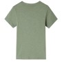 Camiseta infantil de manga corta caqui claro 116 de , Camisetas para niños - Ref: Foro24-12211, Precio: 8,20 €, Descuento: %