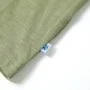 Kurzarm-T-Shirt für Kinder, hellkhaki, 140 von , Kinder-T-Shirts - Ref: Foro24-12213, Preis: 8,12 €, Rabatt: %