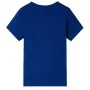 Dunkelblaues kurzärmeliges Kinder-T-Shirt 140 von , Kinder-T-Shirts - Ref: Foro24-12218, Preis: 8,12 €, Rabatt: %