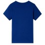 Dunkelblaues kurzärmeliges Kinder-T-Shirt 140 von , Kinder-T-Shirts - Ref: Foro24-12218, Preis: 8,20 €, Rabatt: %