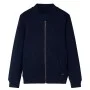 Children's sweatshirt with navy blue zipper 140 by , Kids T-shirts - Ref: Foro24-11968, Price: 19,23 €, Discount: %