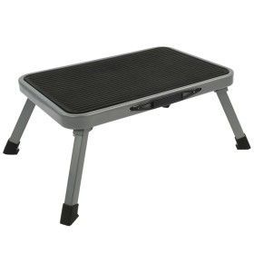 ProPlus Taburete plegable de un escalón de metal 150 kg